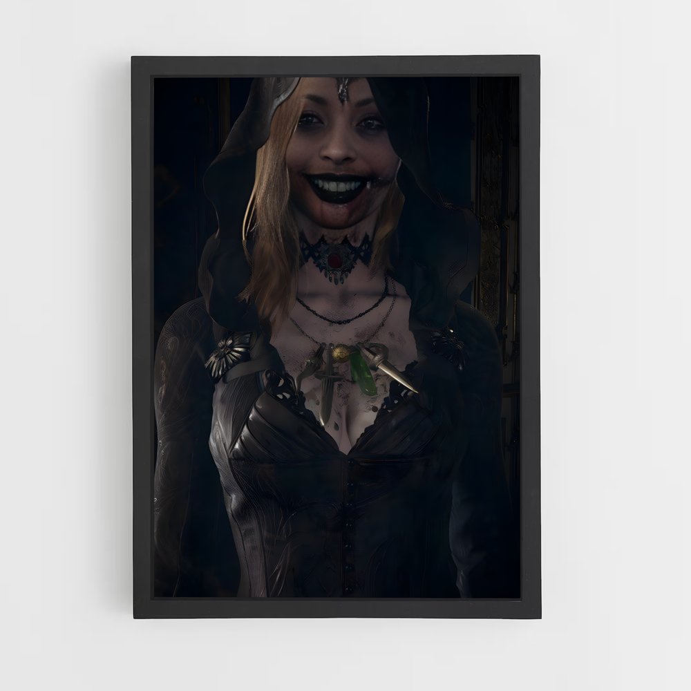 Poster Vogue Mystérieux – affiche Resident Evil (vue 2)